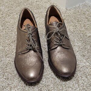 Women's Sofft Oxford Leather Shoes Size 8